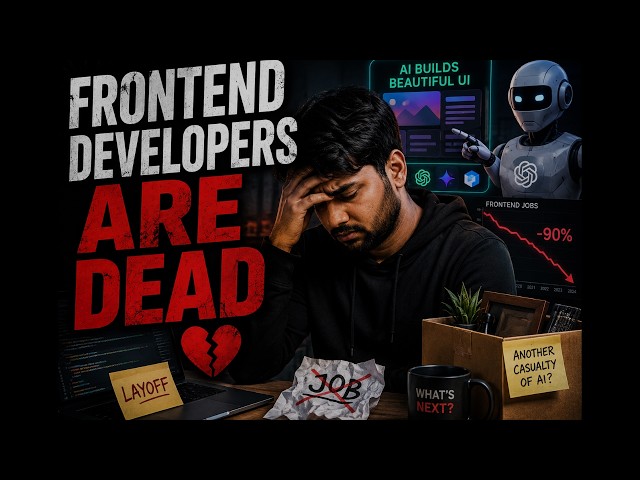 Frontend Developers are dead 💔