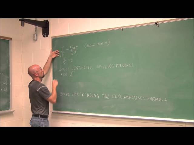 MATH095 Section 5.8 Formulas for Problem Solving