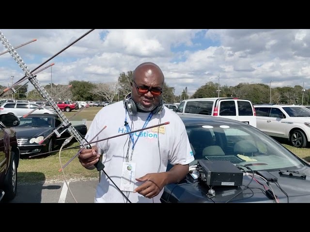 Amateur Satellite Pass Demo | 2022 ARRL National Convention at Orlando HamCation