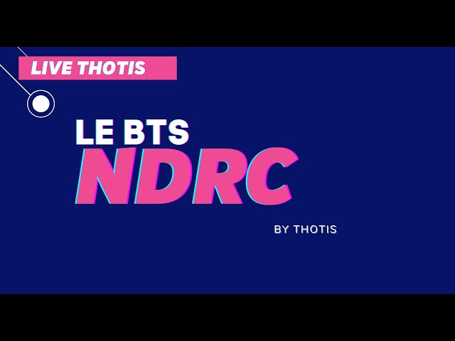 Le BTS NDRC (Négociation et Digitalisation de la Relation Client) - Thotis