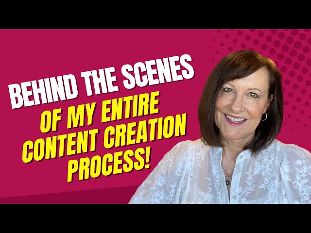 Behind The Scenes of My Entire Content Create Process
