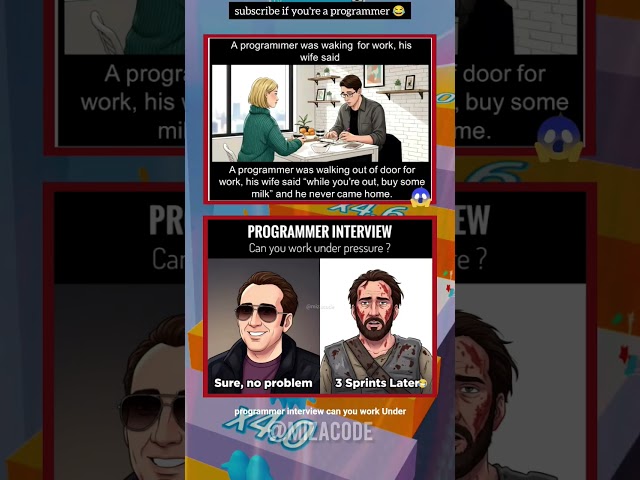 Programming Interview 💀💥  #programming #memes #coding #ai