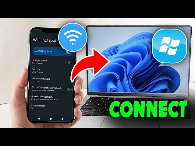 (2026) How to connect laptop or computer with iphone hotspot?