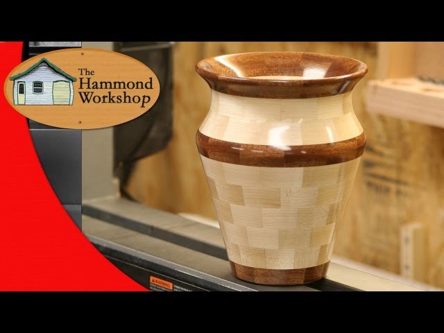 Woodturning A Segmented Vase