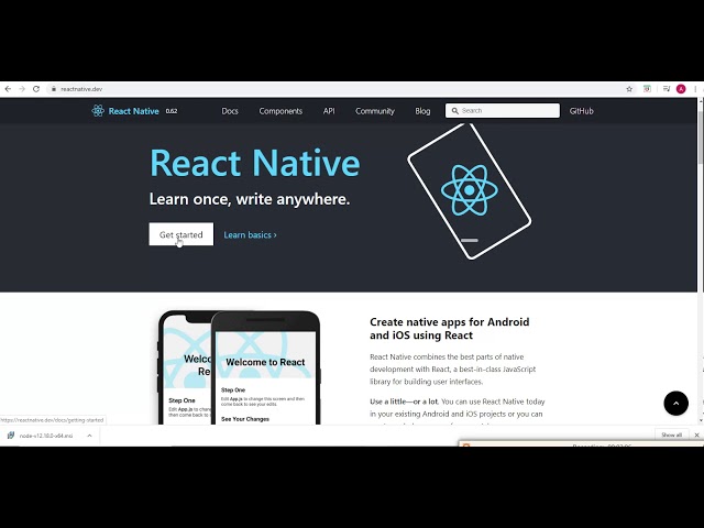 Set up React Native and Expo CLI client