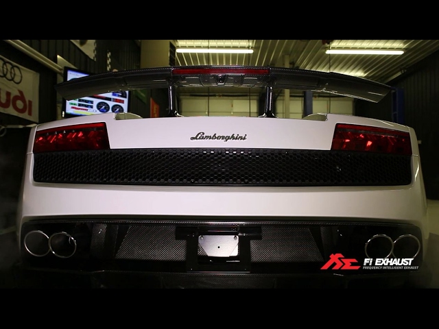 Lamborghini Gallardo Performante x Fi Exhaust - Insane Rev.