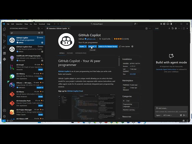 VS Code for Java + Copilo t