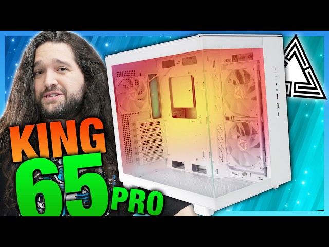 Montech King 65 Pro Case Review & Benchmarks: Cable Management, Thermals, Noise