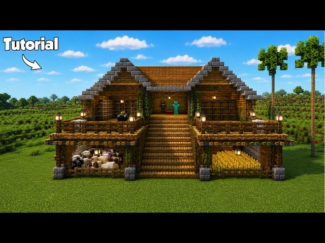 House tutorial for minecraft hardcore!!🏡