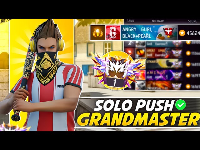 Road To Grandmaster Season 50 💀| Solo Rank Pushing Tips And Tricks | Season 50 |