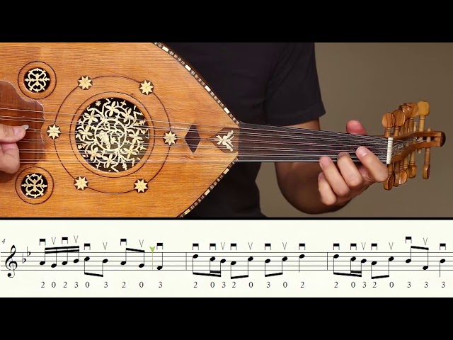تمرين عود على مقام عجم عشيران - Oud Exercise on Maqam Ajam Ushayran