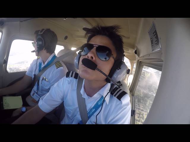 Take off from Daytona Beach (KDAB) to North Practice Area (ATC Audio) | Cessna 172-N3