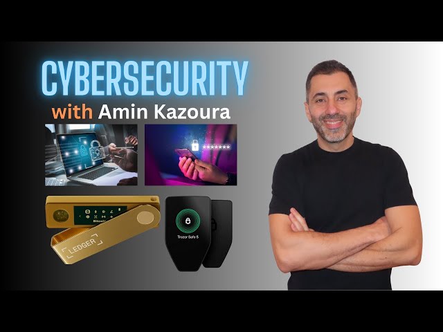Protect Your Digital Life: Essential Cybersecurity Tips with Amin Kazoura