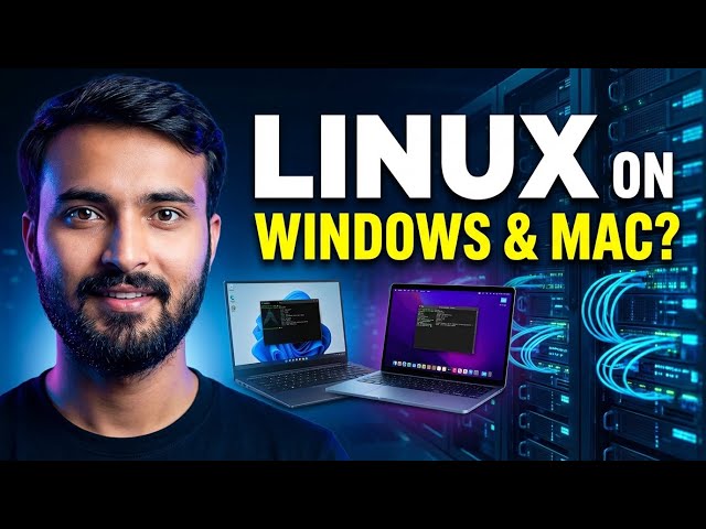 Install Linux on Windows & Mac | System Administrator Course (Beginner Guide)