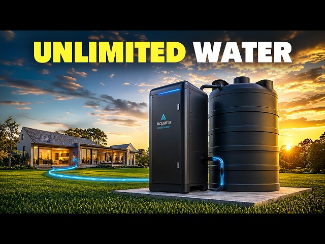 Home Water Is Changing: This Machine Creates Off-Grid Water FOREVER