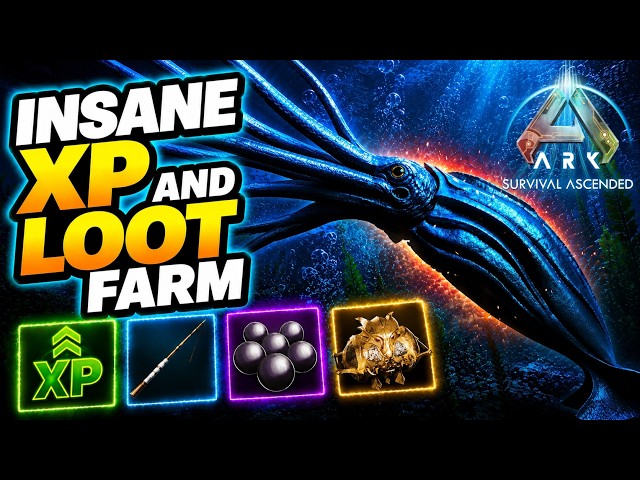 This XP & Loot Farm Is INSANE! Infinite ALPHA Farm – ARK Survival Ascended