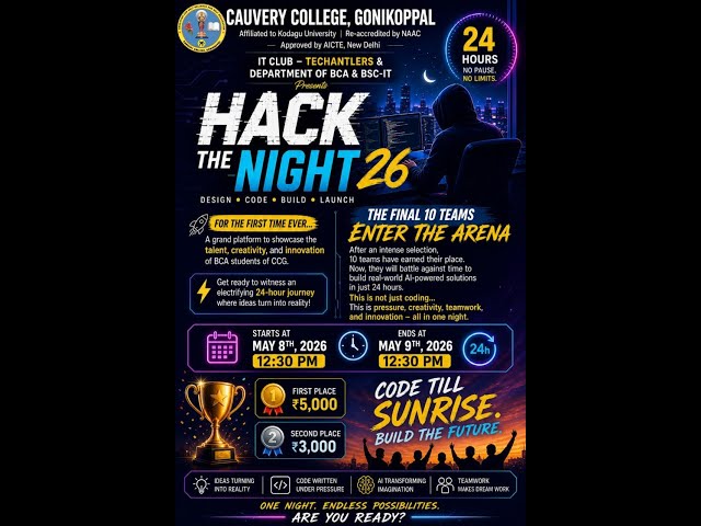 🌙 Hack the Nights – LIVE 💻🔥