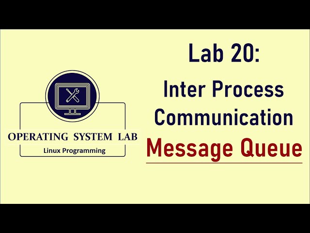 Program for Inter Process Communication using Message Queues || msgget || msgsnd || msgrcv || IPC