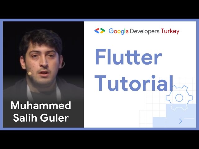 #Flutter Tutorial | Google Developers Turkey