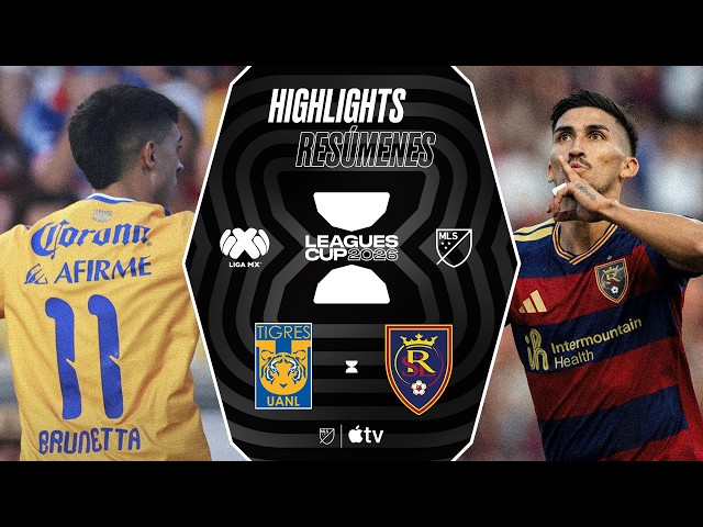 Club Tigres vs. Real Salt Lake | Leagues Cup | Resumen completo del partido