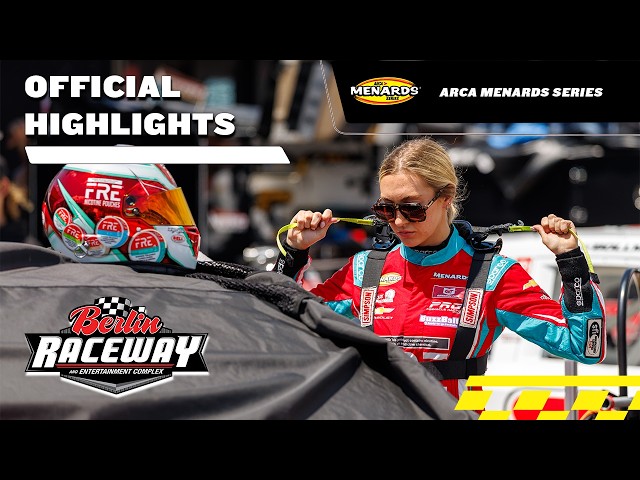 ARCA Menards Series official highlights: Herr's Snacks 200 from Berlin Raceway.
