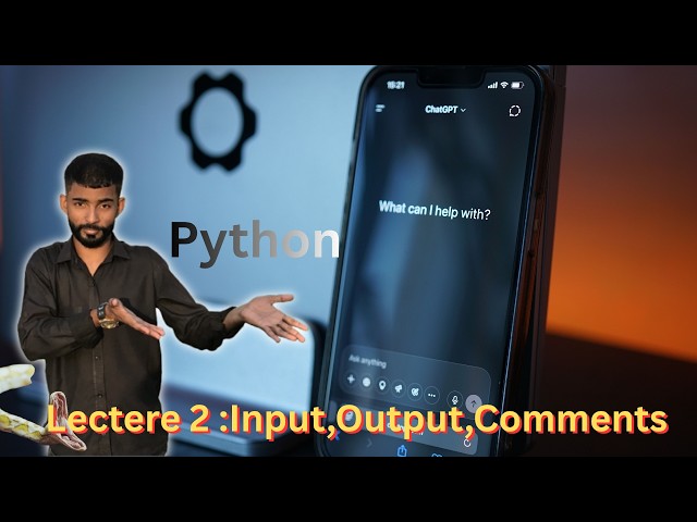 Python Input, Output & Comments in Urdu | Complete Beginner Tutorial | Lecture 2