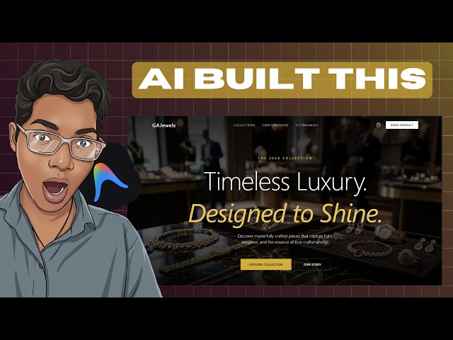 Web design using AI - Tamil