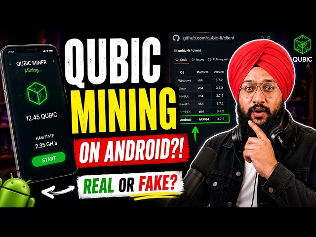 I Found an Official QUBIC Miner for Android… Is It Safe?