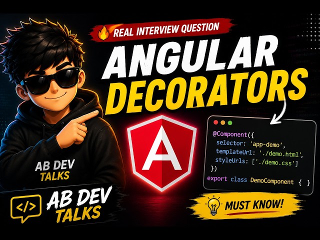 Angular Decorators Explained Tamil | Real Angular Interview Questions |  (4)