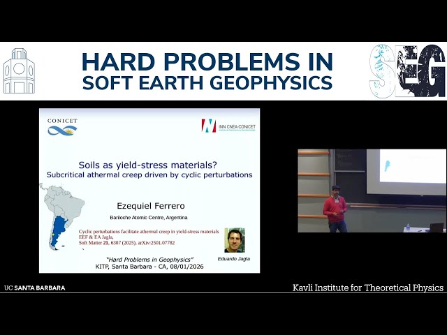 Soils as yield-stress materials? Athermal creep facilitated by... | Ezequiel Ferrero (CAB-CNEA)