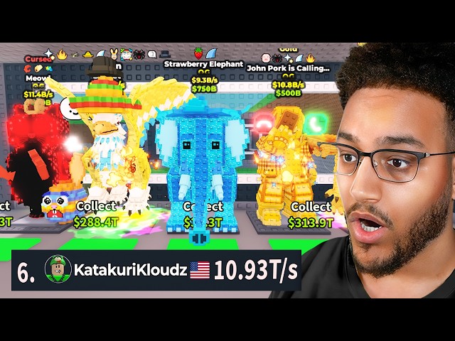 I Got On TOP LEADERBOARD in 10 Hours! (Steal a Brainrot)