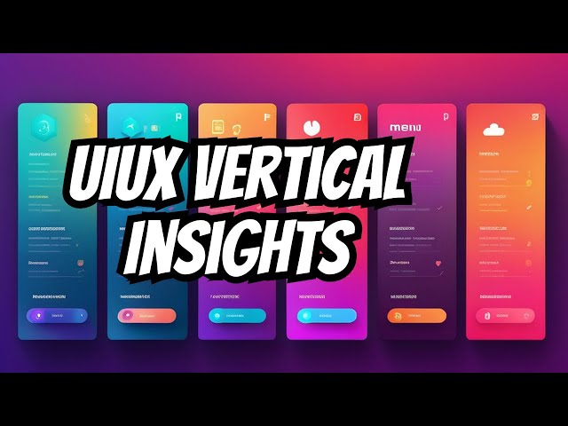 Vertical Menus in UIUX Design | Menus Free UIUX design | #uiuxdesign #uiux #uiuxdesigner