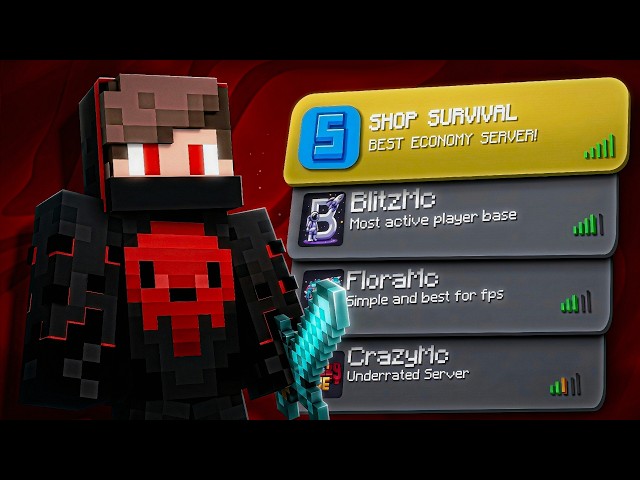 Best Minecraft Public Survival SMP Server 2026 🔥 (Java + Bedrock/PE) | 24/7 Online & Free to Join 👀