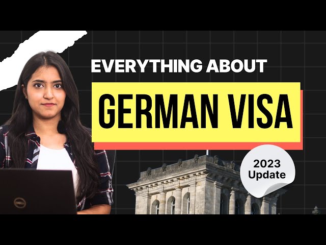 German Visa - Everything you need to know | Schengen Visa & National Visa | Types, Uses, Cost, etc.