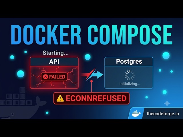 The API Raced Postgres and Crashed — Docker Compose Explained