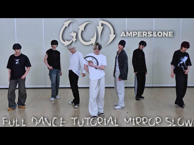 AMPERS&ONE-GOD FULL DANCE TUTORIAL MIRROR SLOW 