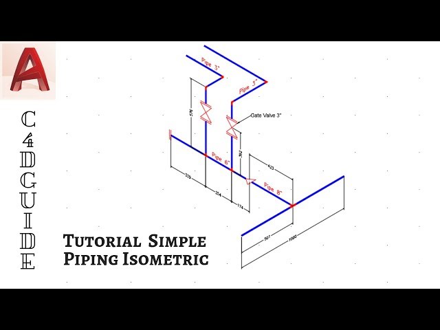 AUTOCAD TUTORIAL - BASIC SETTING AND DRAWING ISOMETRIC PIPING FOR BEGINNER