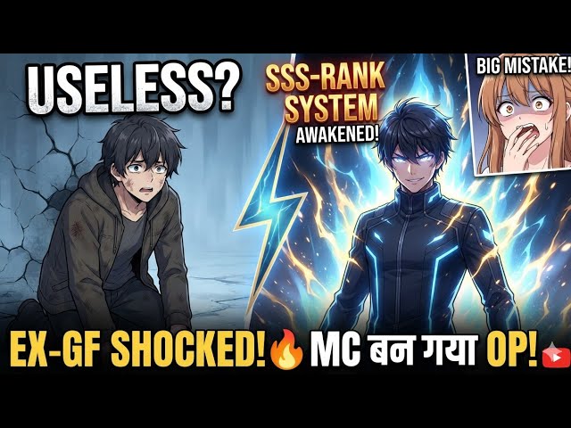 MC⚡ SSS-RANK SYSTEM AWAKENED! 💀 BIG MISTAKE 😱 EX-GF Thought MC Was USELESS😱(Anime Recap Hindi)
