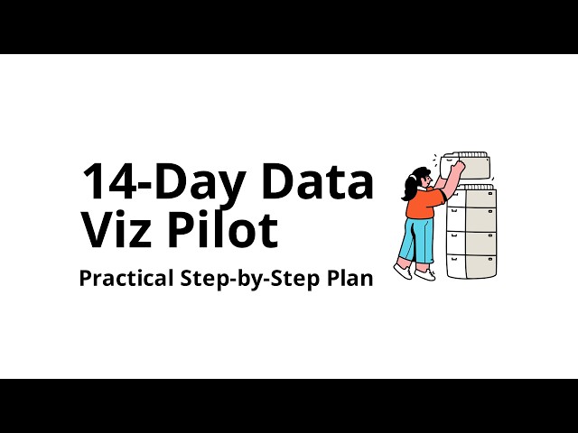 How do you run a pilot of data visualization software in 14 days (practical plan)?