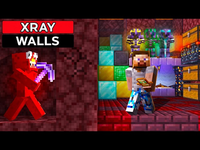I Hacked to Find Nether Bases on Donut SMP