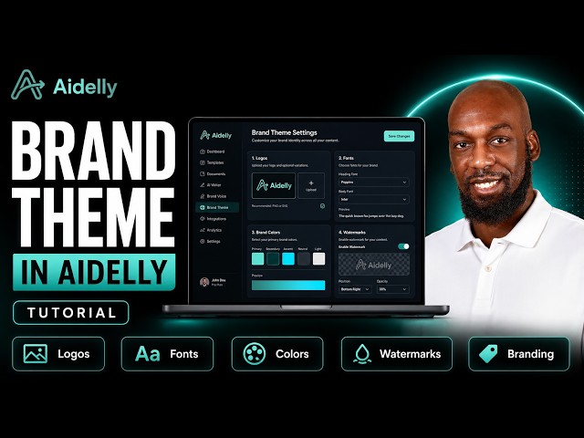 How to Customize Your Brand Theme in Aidelly