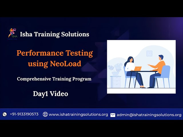 Performance Testing using NeoLoad Day1 on 23rd Jan 2026.