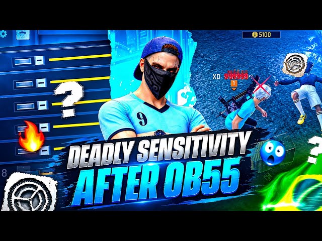 OB55 DEADLY SENSITIVITY 🥶🔥 | NO RECOIL 💯 SECRET REVEALED 🫪❓FOR ALL 📱 | 100% WORKING ✅ CLOUDYY