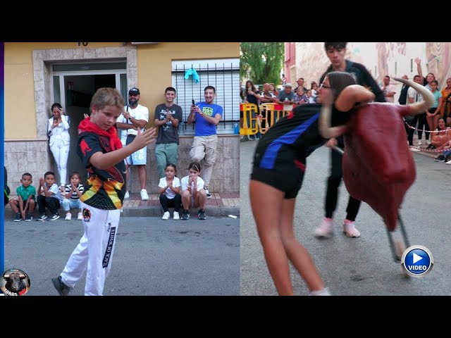 Recortes de  Niñas  y Niños a Toros 🤦‍♀️😜👉 P.T. FIERRO 2024 TOROS TV RECORTES INFANTILES #niños