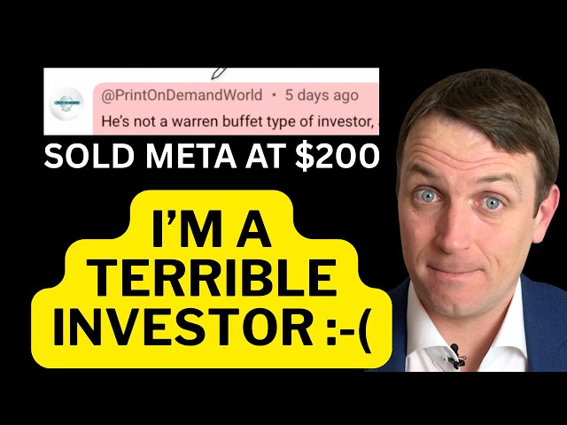 Comments: Strategy, AI, META, Sven is a BAD Investor (my investing history/performance)