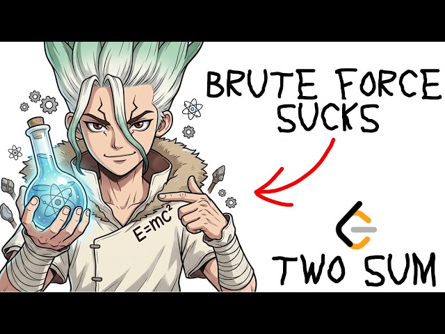 How Senku Solves LeetCode Two Sum (Python) | Dr. Stone