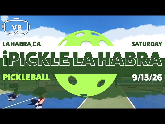 iPickle Pickleball La Habra Saturday 9-12-26 Women's doubles 4.0 8+