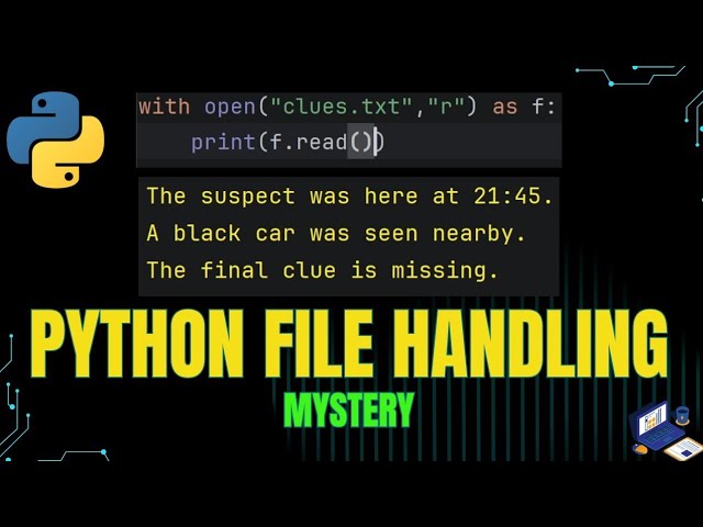 Easy Python File Handling Full Course For Beginners | read(), write(), seek(), tell(), CSV & Pickle
