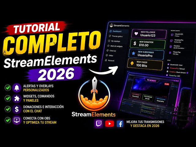 How to USE StreamElements in 2027 🎥 | COMPLETE Tutorial for Streamers