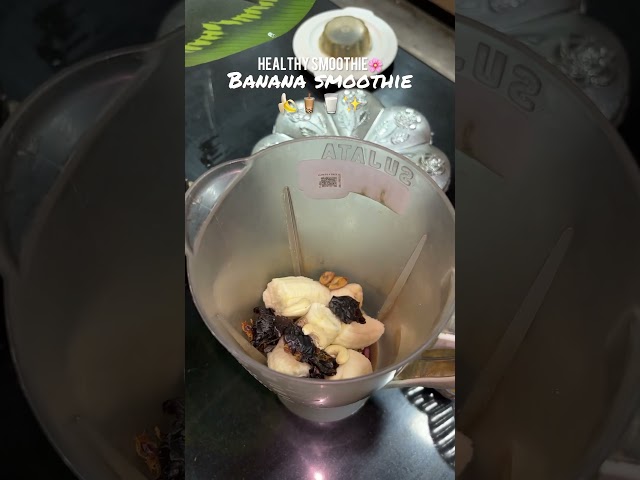 || healthy banana smoothie || by shamima kitchen ||